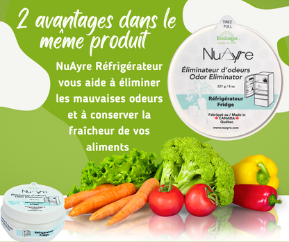 NuAyre Refrigerator Odor Eliminator 